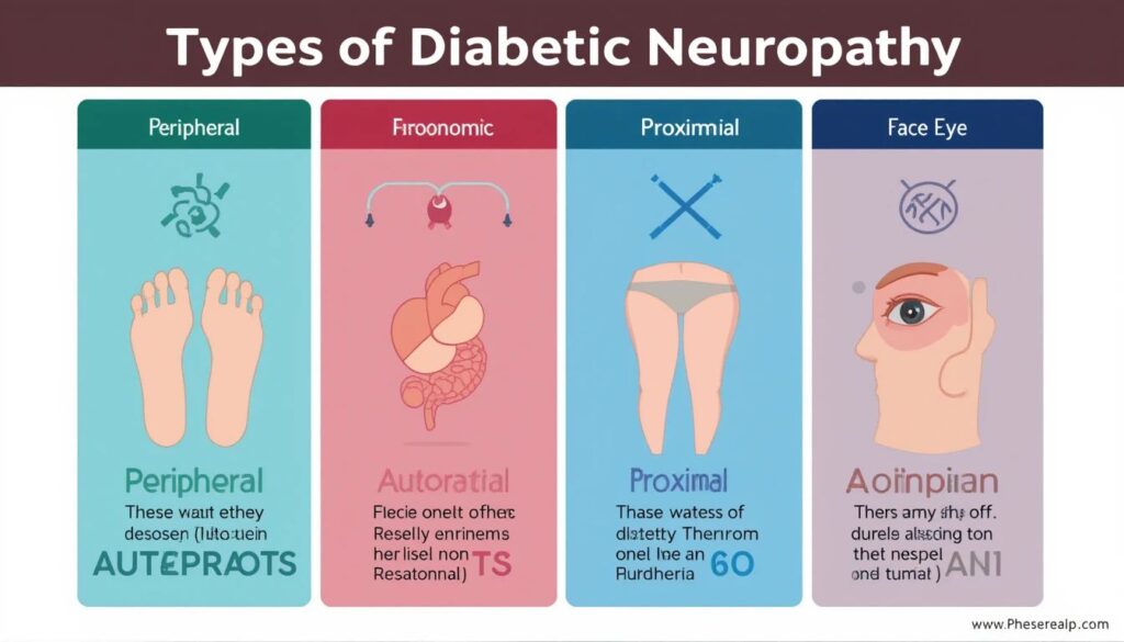Types of Diabetic Neuropathy